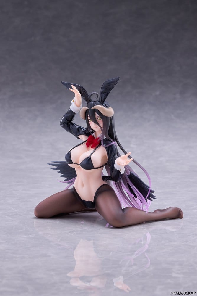 Overlord figurine PVC Moflock Albedo (Reverse Bunny Suit Ver.) 13 cm