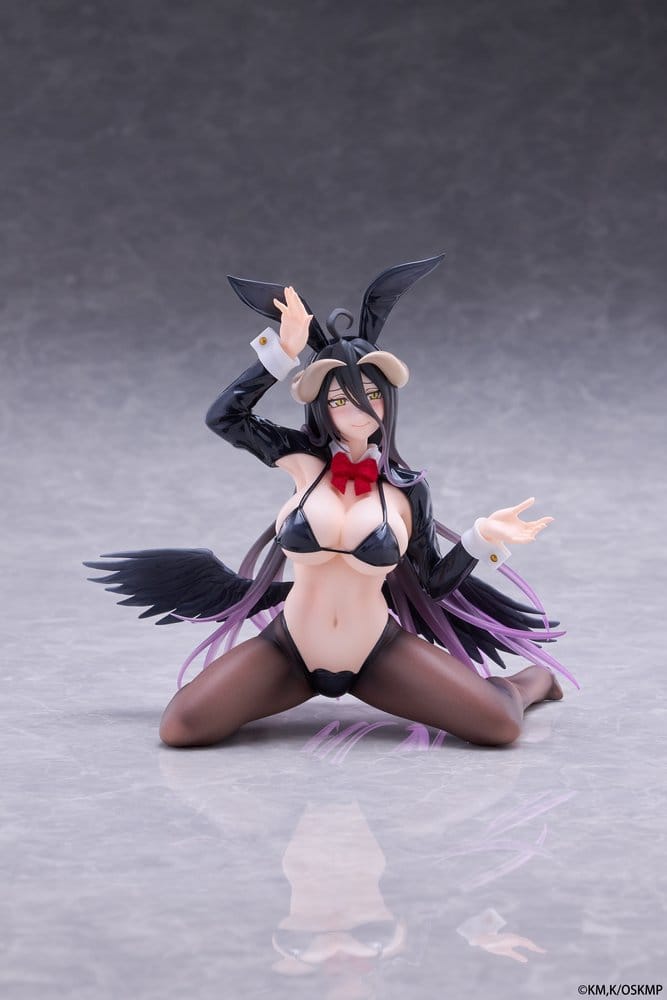 Overlord figurine PVC Moflock Albedo (Reverse Bunny Suit Ver.) 13 cm