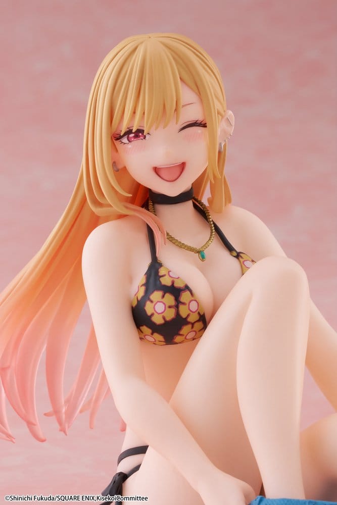 My Dress-Up Darling figurine PVC Desktop Cute Marin Kitagawa (Measured Swimsuit Ver.) Reissue 13 cm