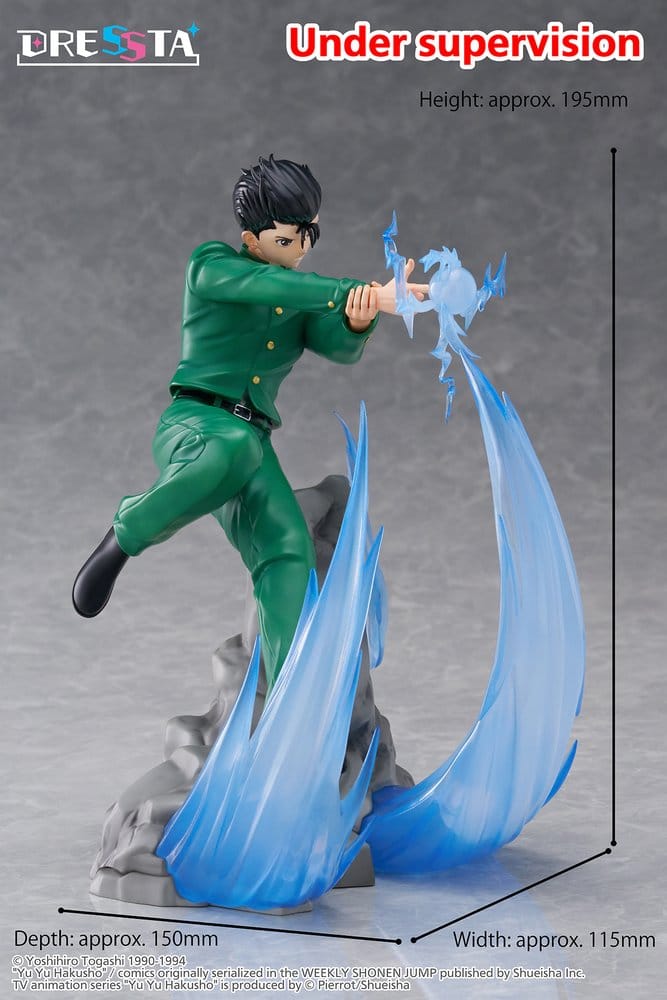 Yu Yu Hakusho figurine PVC Dressta Yusuke Urameshi 18 cm