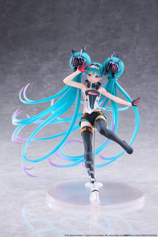 Hatsune Miku Taito Kuji figurine PVC Racing Miku 2026 Ver. Original 18 cm