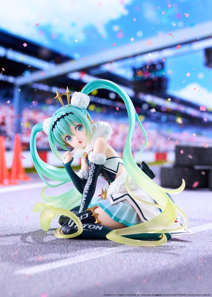 Hatsune Miku figurine PVC Taito Kuji Racing Miku 2018 Ver. Round 8 13 cm