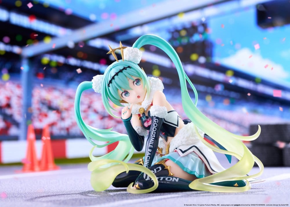 Hatsune Miku figurine PVC Taito Kuji Racing Miku 2018 Ver. Round 8 13 cm