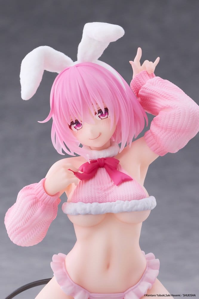 To Love-Ru Darkness figurine PVC MOFLOCK Momo (Fluffy Bunny Ver.) 13 cm