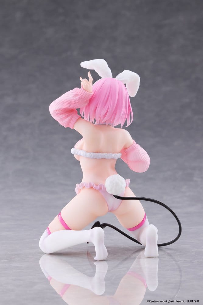 To Love-Ru Darkness figurine PVC MOFLOCK Momo (Fluffy Bunny Ver.) 13 cm