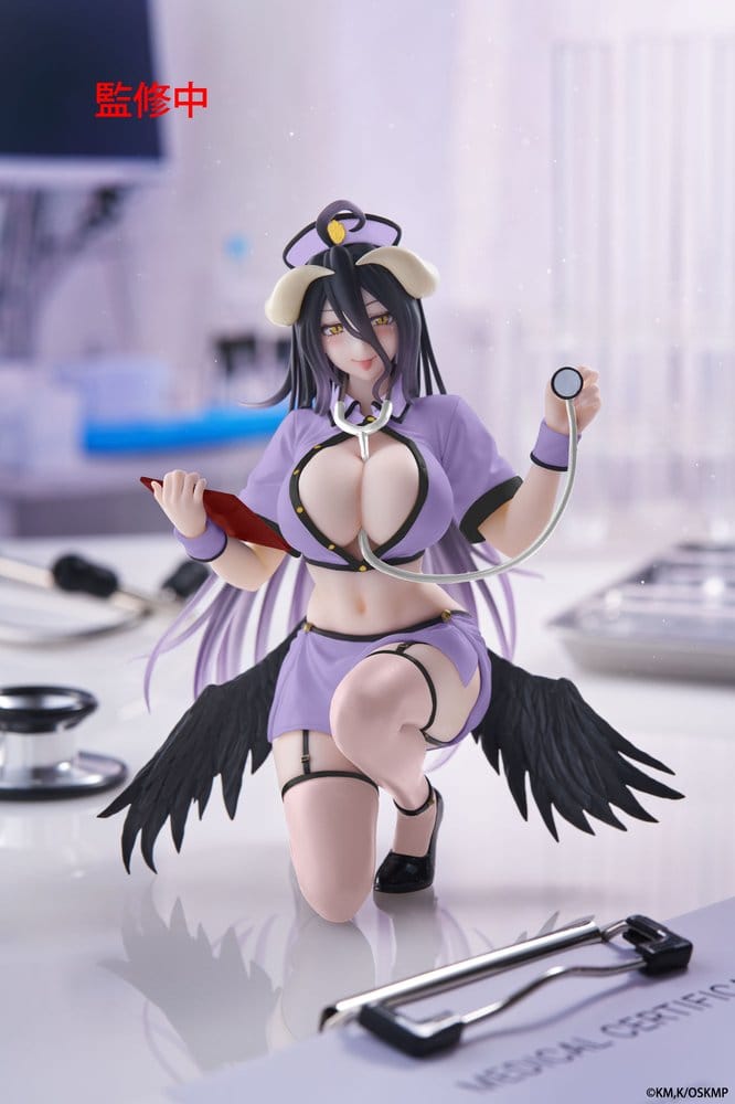 Overlord figurine PVC Desktop Cute Albedo (Nurse Ver.) Renewal 13 cm