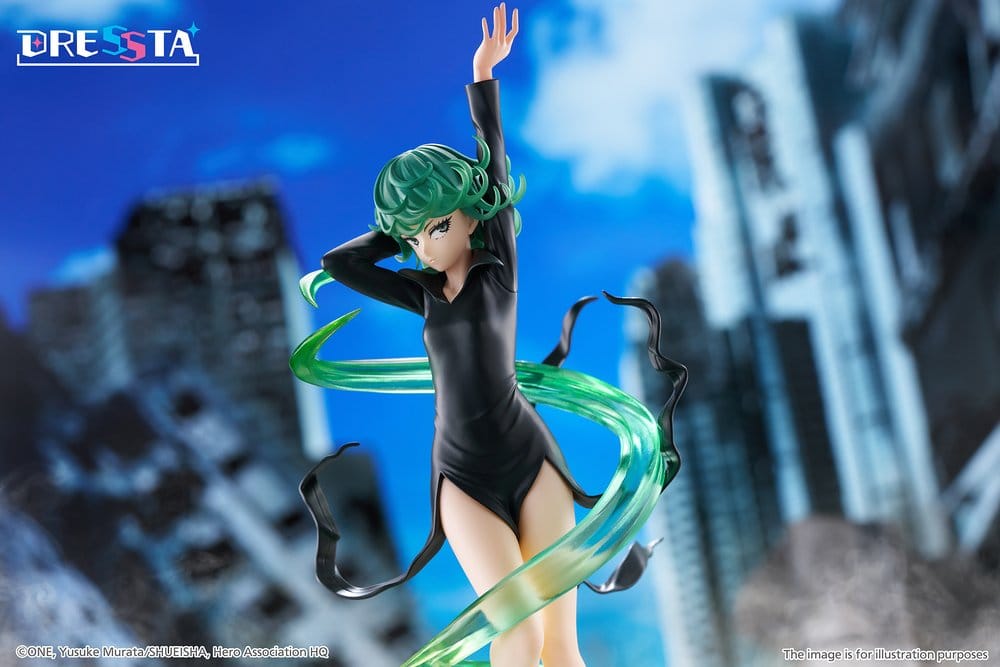 One-Punch Man Dressta figurine PVC Terrible Tornado 24 cm