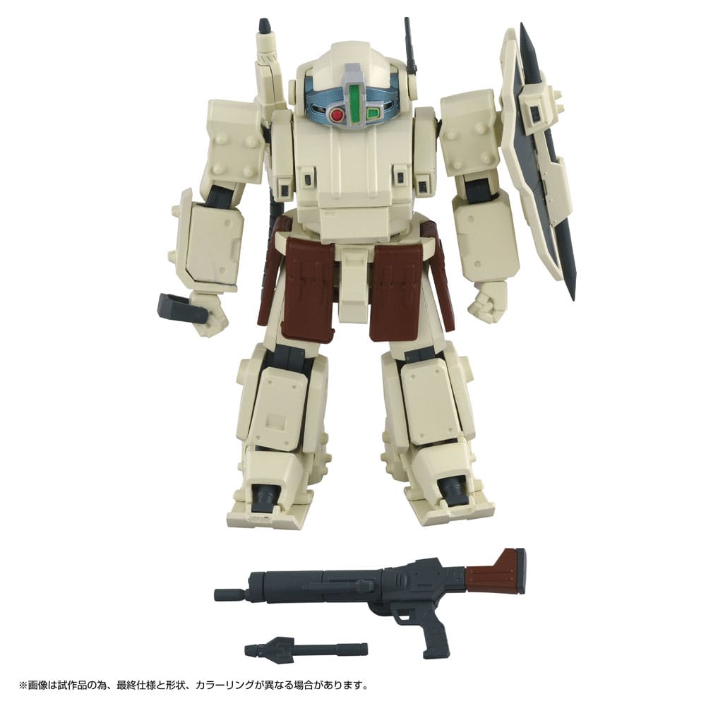 Armored Trooper Votoms figurine Toyrise 1/48 AT Collection 05 Odel Buckler 10 cm