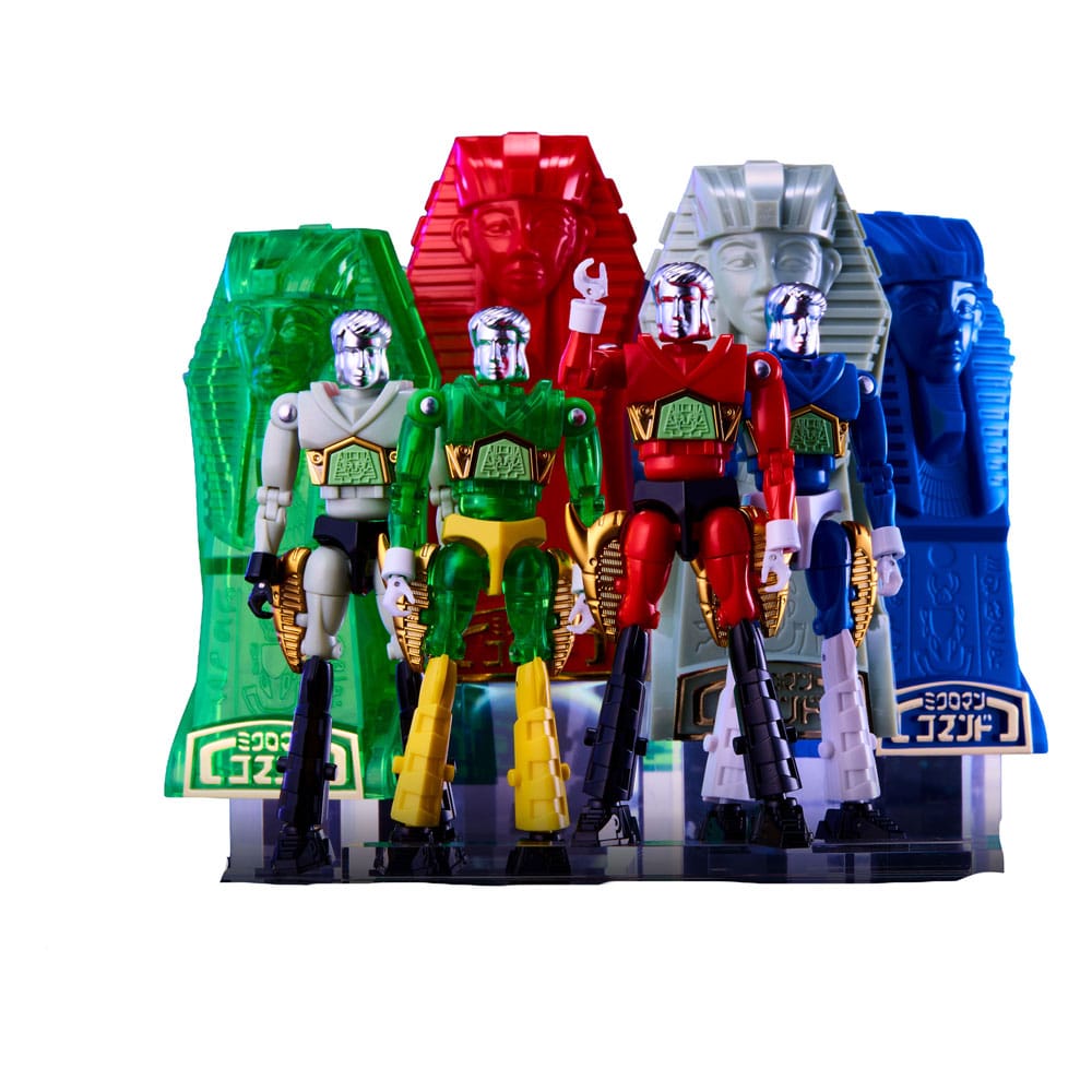 Legacysoul Figurine Microman Command No. 2 4er Set