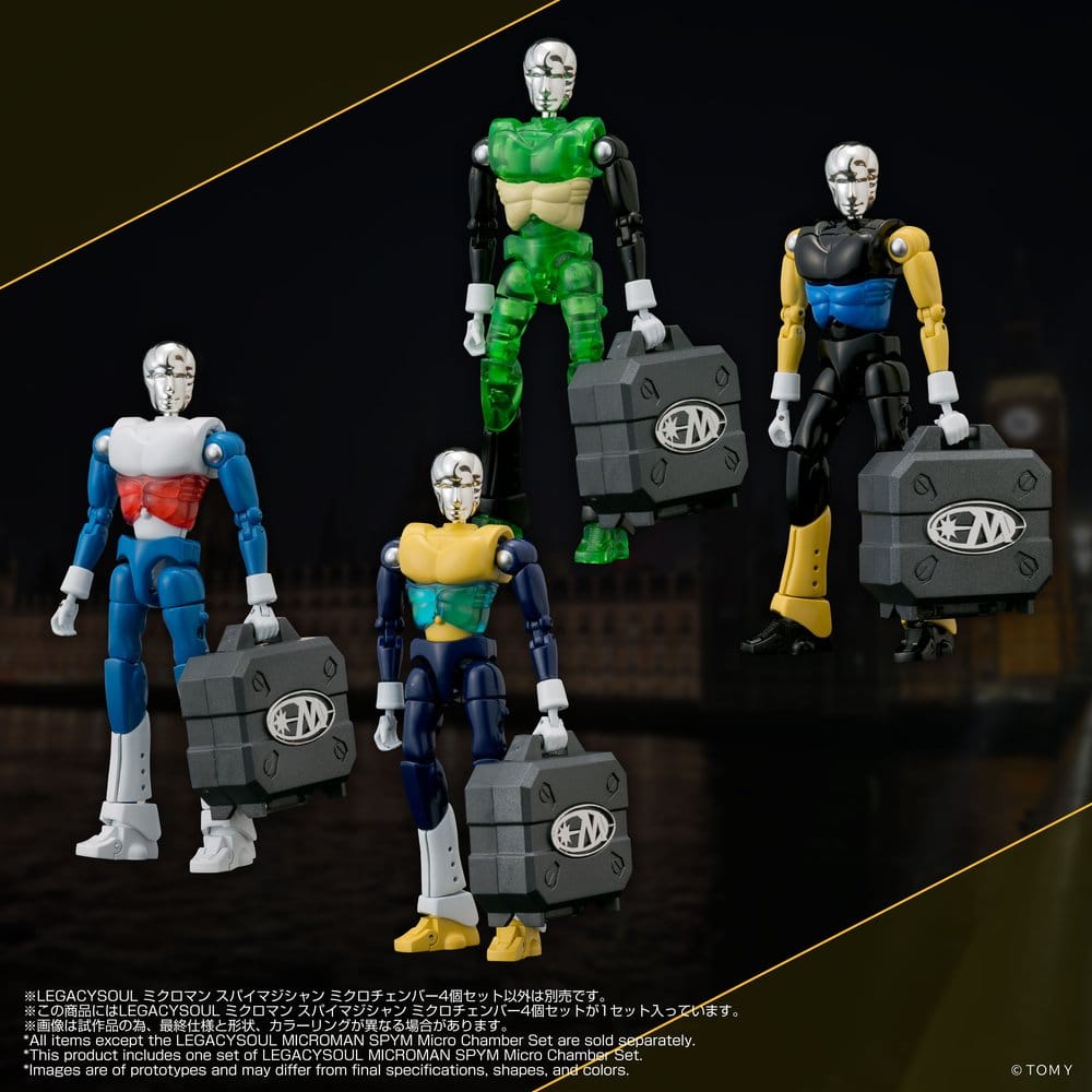 Microman accessoires pour figurines SPYM Micro Chamber Set