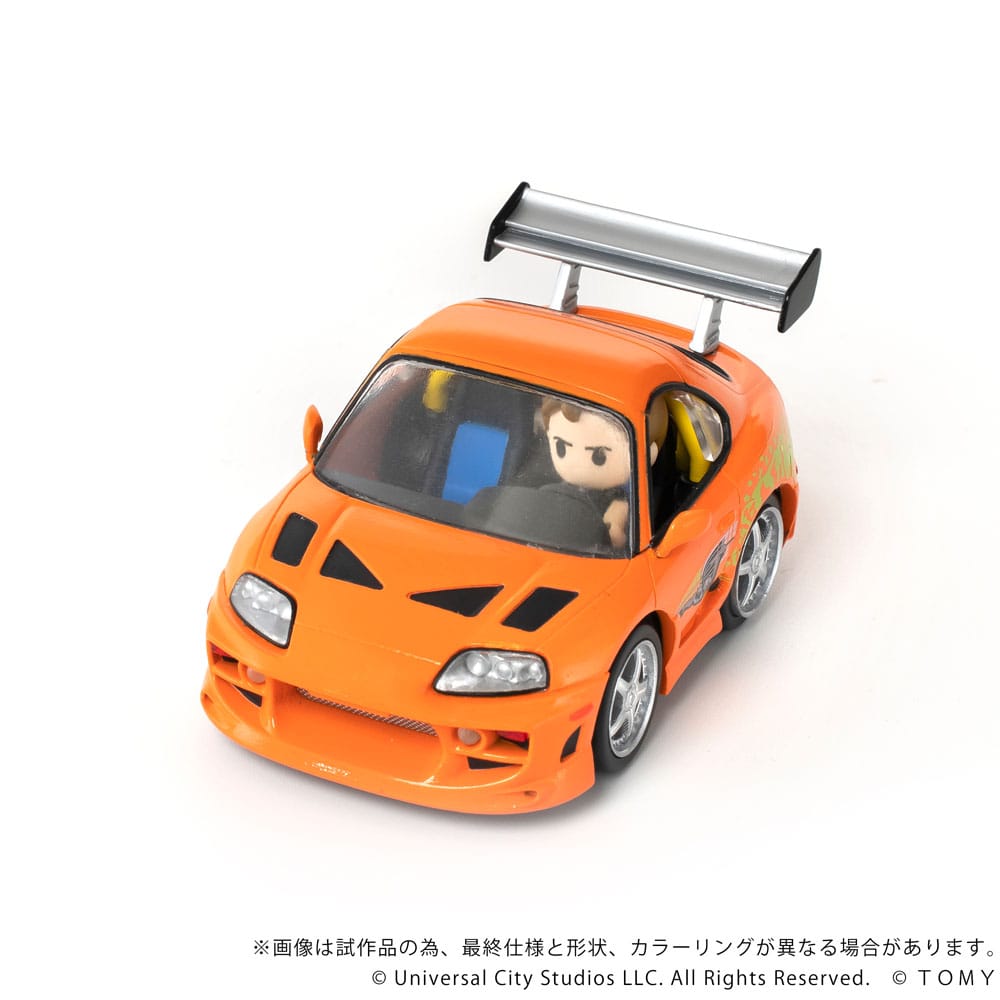 Fast & Furious véhicule avec minifigurine Q-Village Toyota Supra JZA80 9 cm