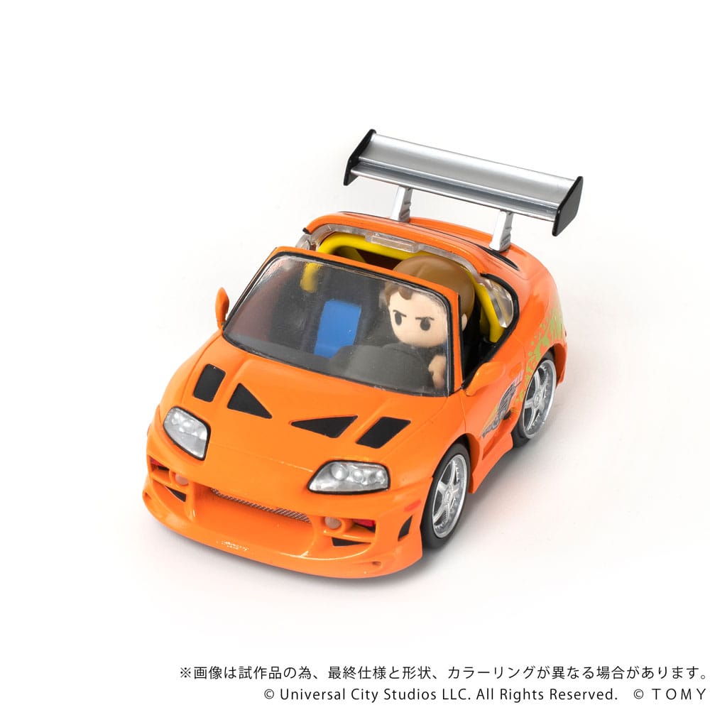 Fast & Furious véhicule avec minifigurine Q-Village Toyota Supra JZA80 9 cm