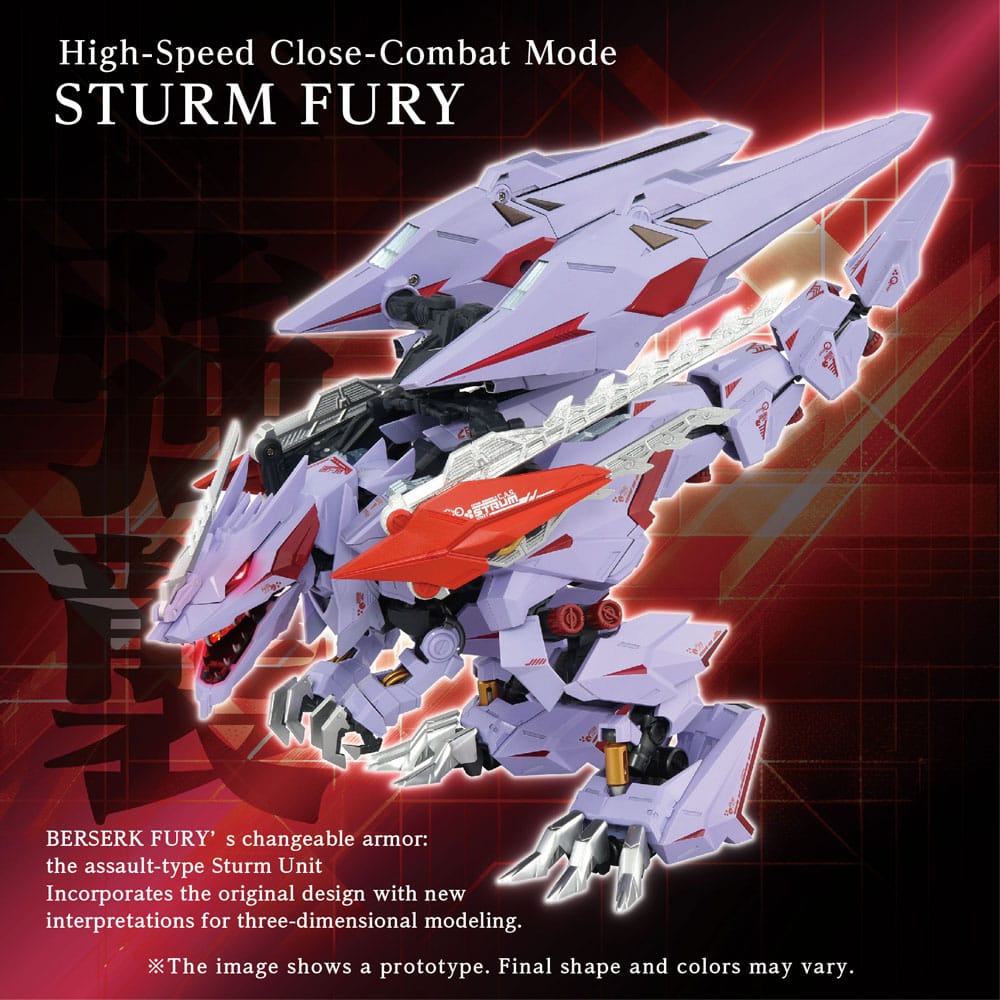 Zoids accessoires AM-Z01CP Berserk Fury Sturm & Jagd Unit