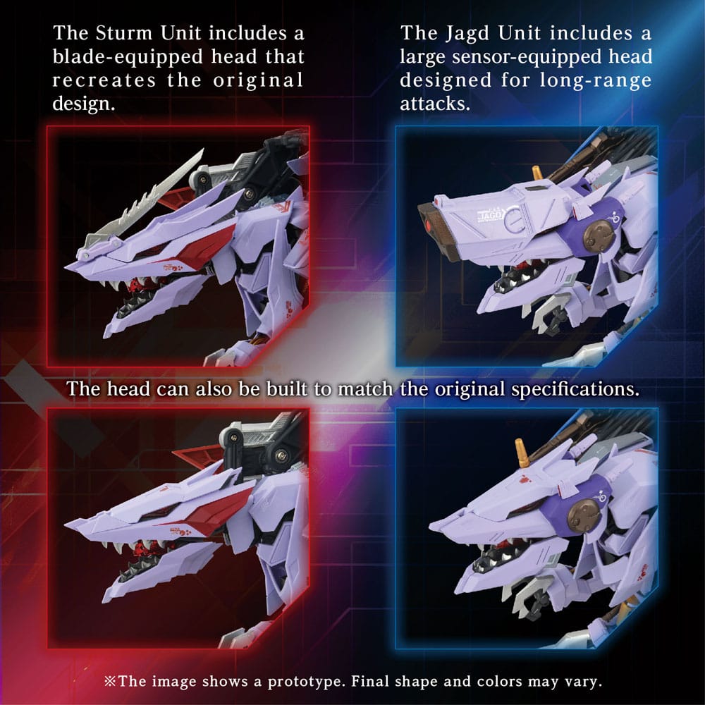 Zoids accessoires AM-Z01CP Berserk Fury Sturm & Jagd Unit