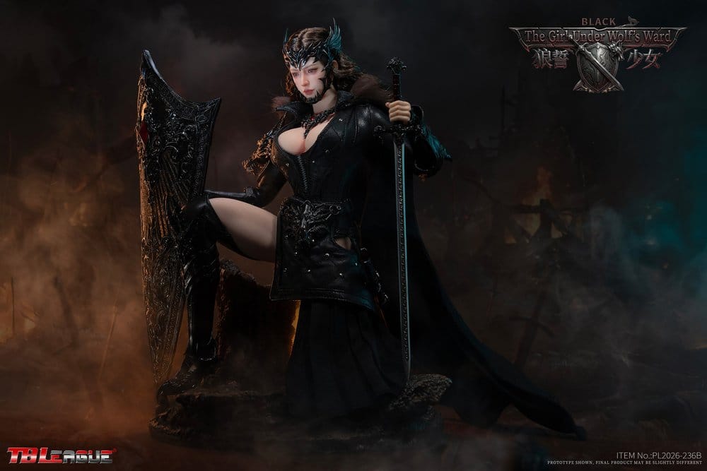 The Girl Under Wolf's Ward figurine 1/6 Eleanor (Black) 30 cm