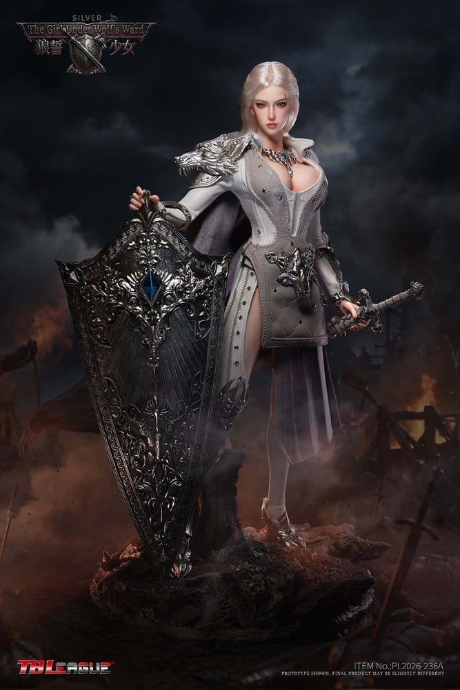 The Girl Under Wolf's Ward figurine 1/6 Alina (Silver) 30 cm