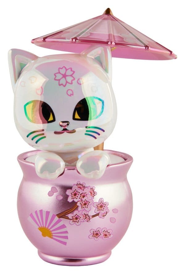 Cherry Blossom Cats figurine Window Box Kitty Special Edition