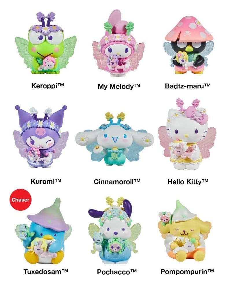 tokidoki x HKF Butterfly Garden assortiment figurines Blind Box 6 cm (8)