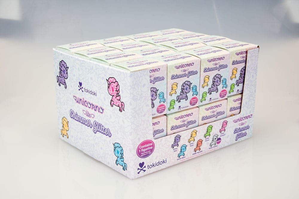 Unicorno assortiment figurines Blind Box Shimmer Glitter 5 cm (32)