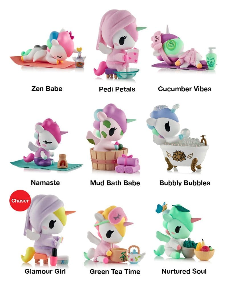 Unicorno assortiment figurines Blind Box Spa Day 7 cm (8)