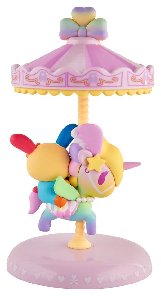 tokidoki x HKF figurine Window Box U*SA*HA*NA & Can Can Sweet Pink Carousel Special Edition 8 cm
