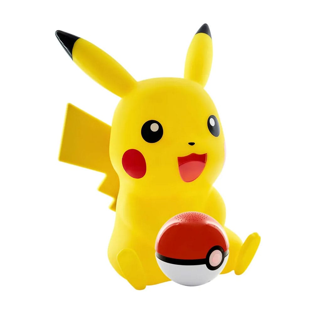 Pokemon haut-parleur Bluetooth avec fonction lumineuse Pikachu 30 cm