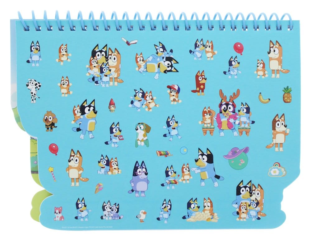 Bluey Set de Coloriage de Voyage