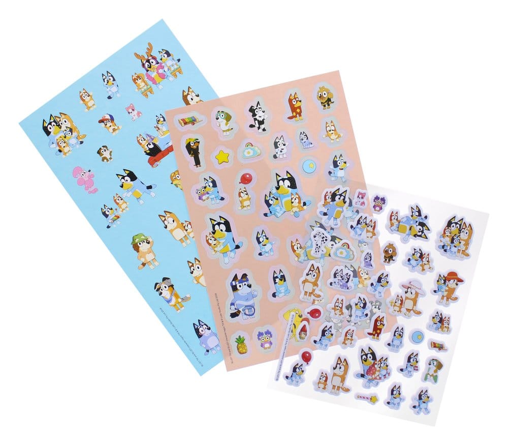Bluey Set d'autocollants
