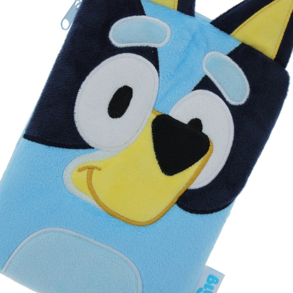 Bluey Trousse en Peluche Bleu