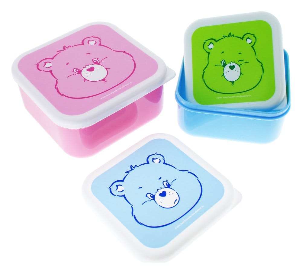 Les Bisounours pack 3 boîtes à goûter