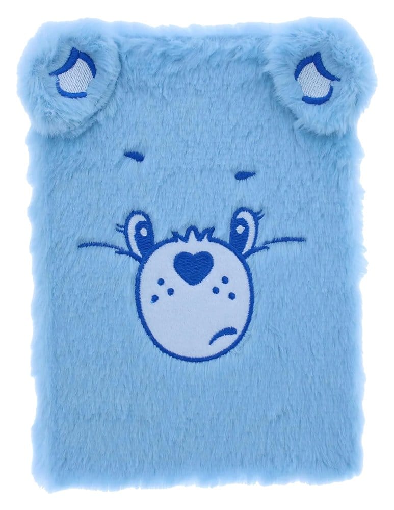 Les Bisounours carnet de notes en peluche Bleu