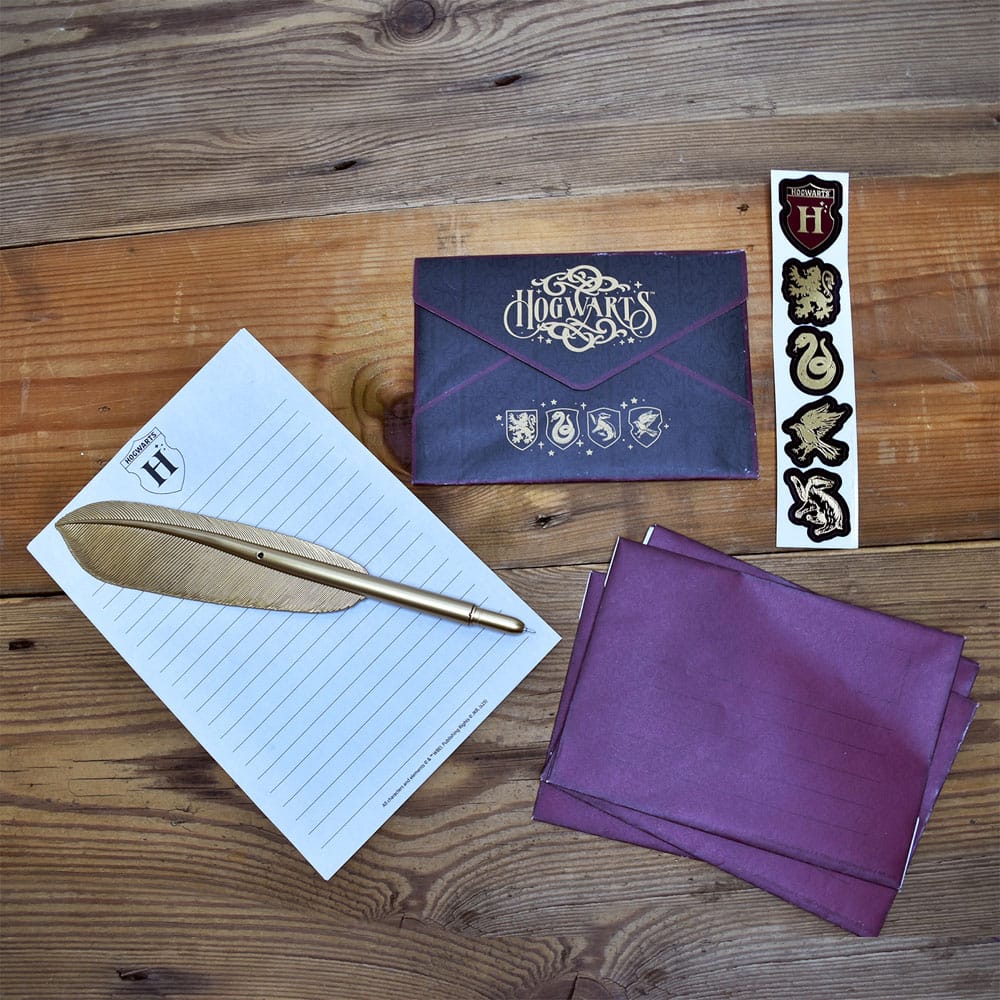 Harry Potter set de papeterie Magical Location Hogwarts Letter Writing