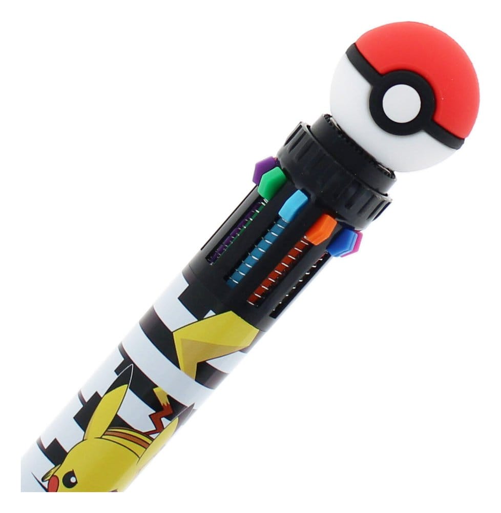 Pokémon Stylo Multicolore Spinny Pokéball