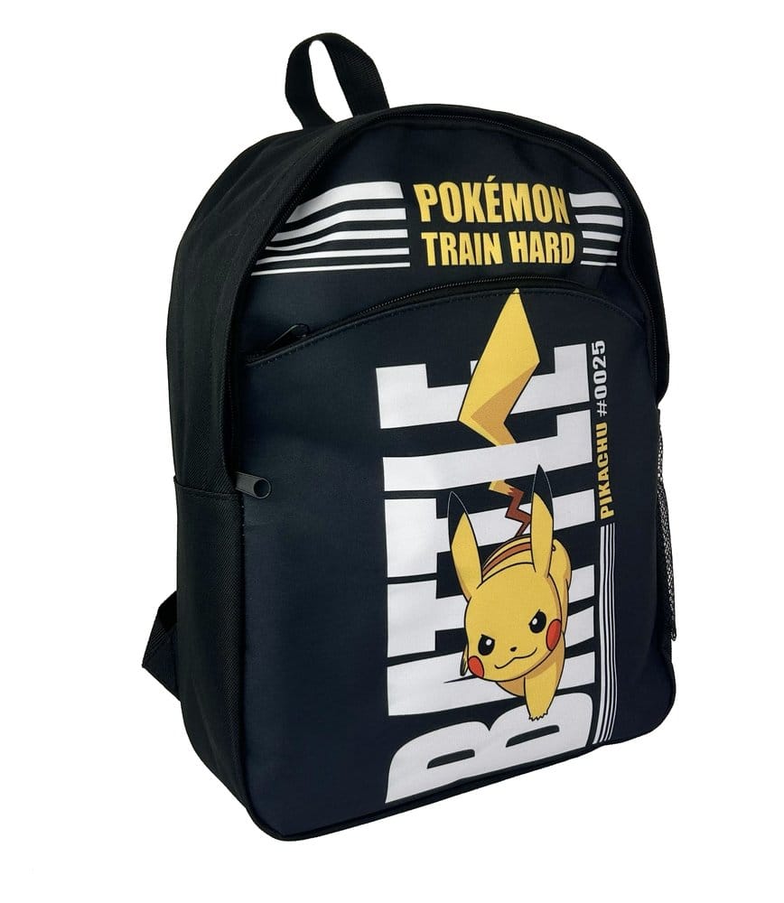 Pokémon Sac à dos Pokémon Train Hard Noir