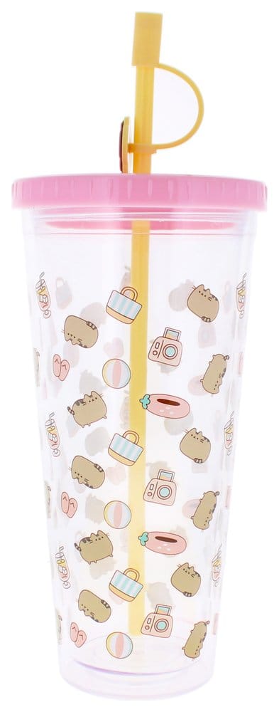 Pusheen Gobelet avec Paille 700 ml