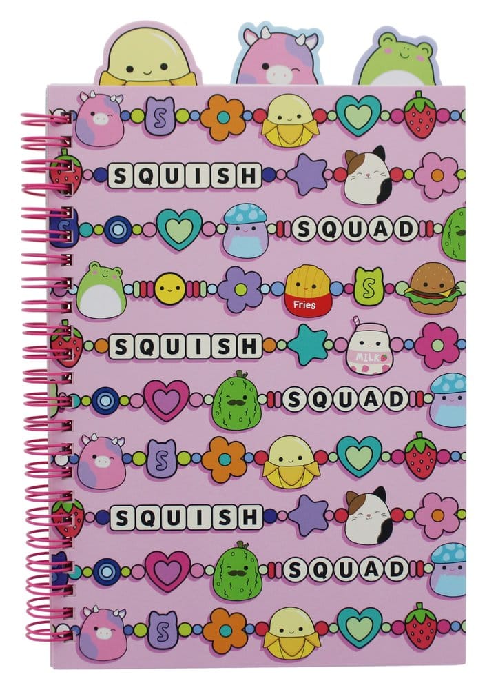 Squishmallows Project Book carnet de notes A5 Squish Squad