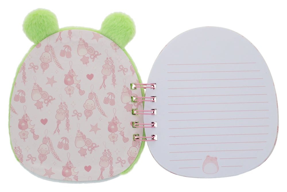 Squishmallows Peluche carnet de notes A5 Grenouille