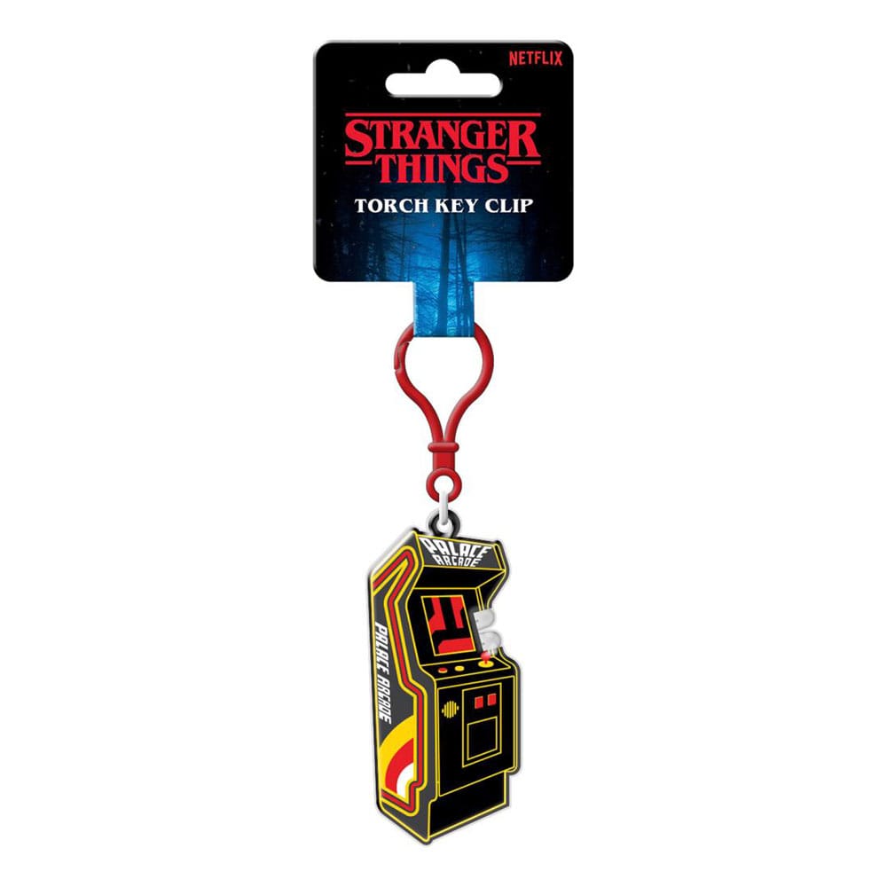 Stranger Things porte-clés Torch Key Clip Arcade Unit