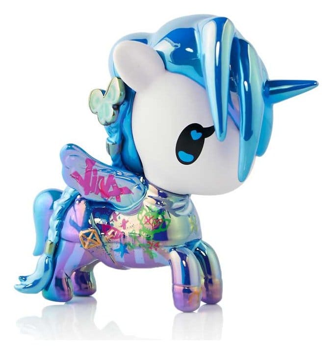 Unicorno x Arcane Window Box figurine Blue Mayhem JINX (Special Edition) 7 cm