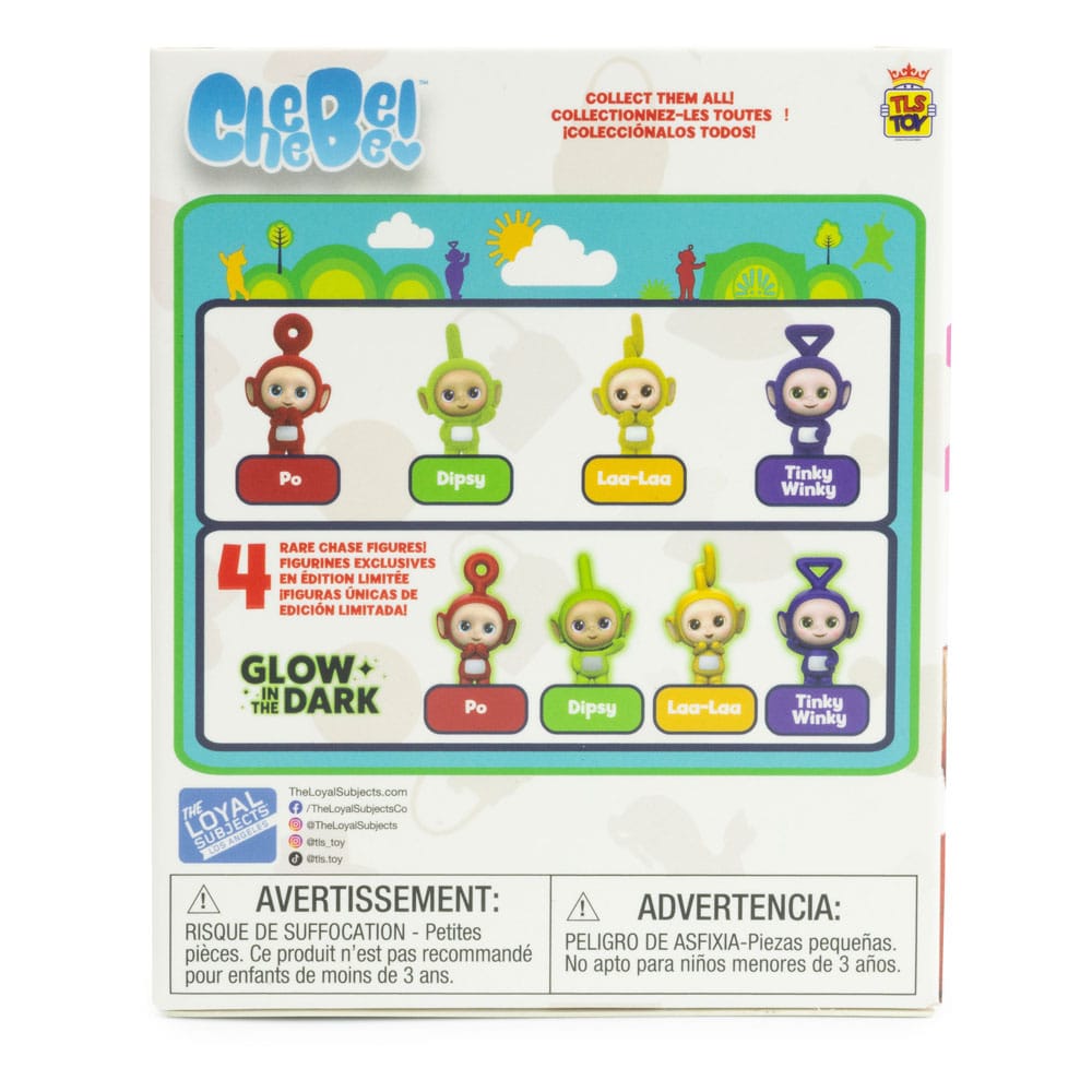 Teletubbies assortiment figurines mini Cheebee Teletubbies Flocked 6 cm (12)