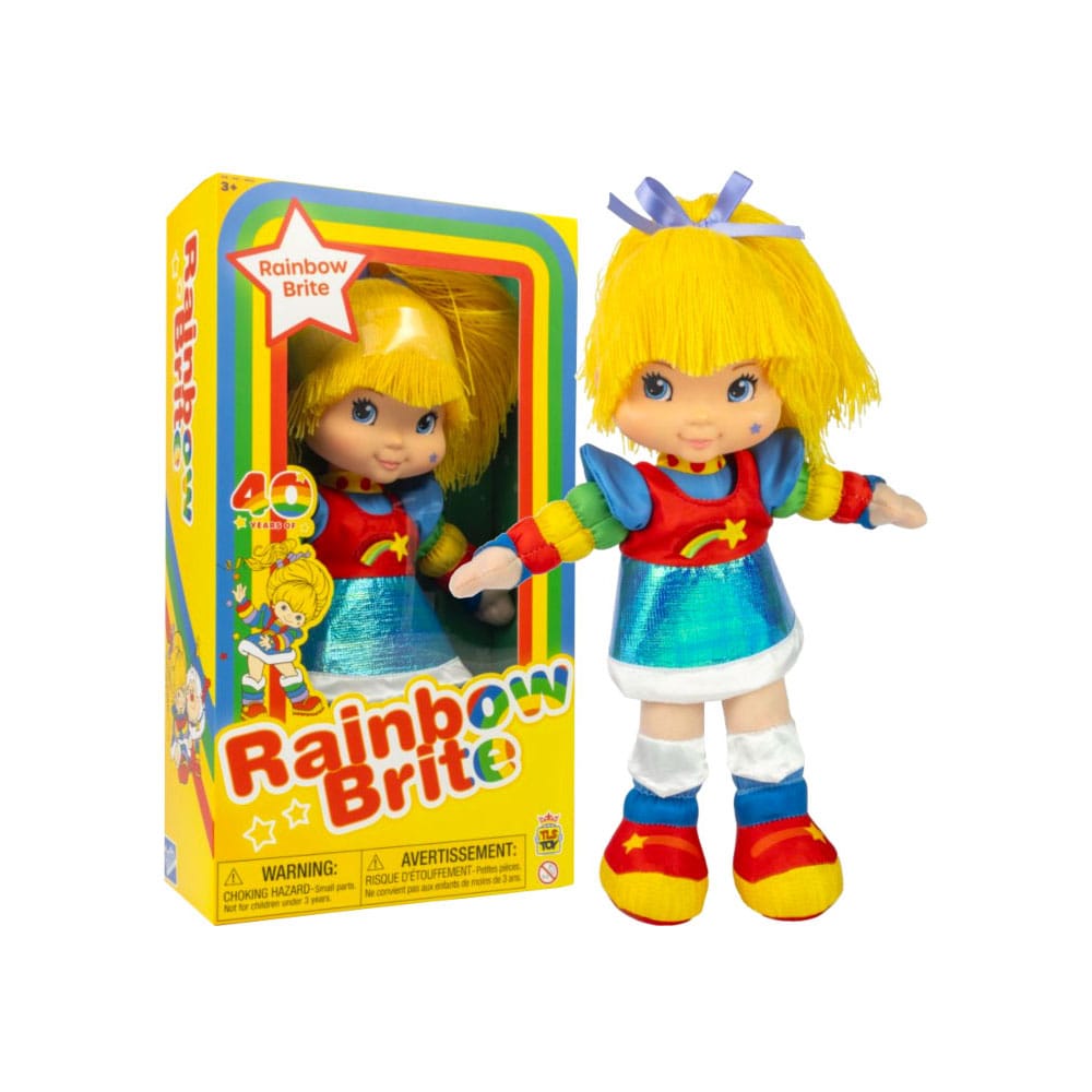 Blondine au pays de l'arc-en-ciel Rag Doll poupée Blondine au pays de l'arc-en-ciel 36 cm