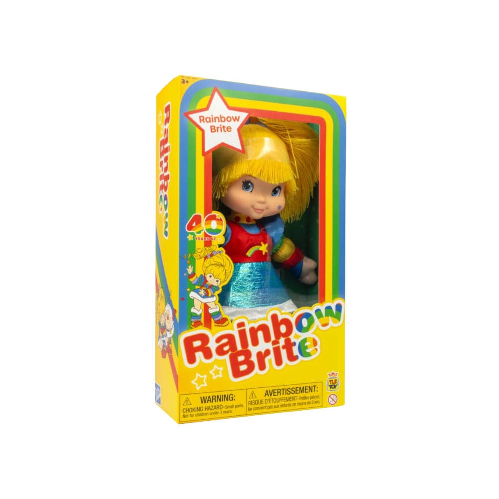 Blondine au pays de l'arc-en-ciel Rag Doll poupée Blondine au pays de l'arc-en-ciel 36 cm