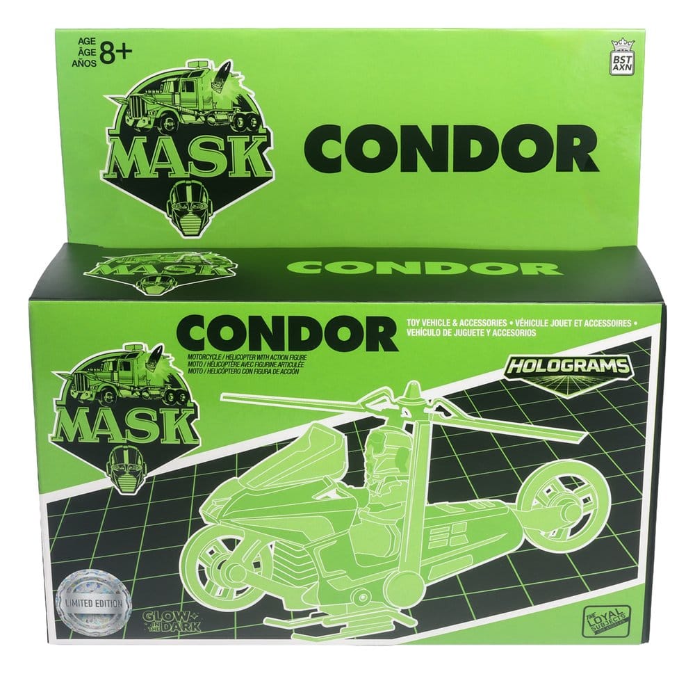 M.A.S.K. véhicule Condor Hologram Variant (Glow in the Dark)