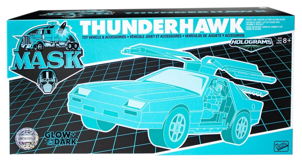 M.A.S.K. véhicule Thunderhawk Hologram Variant (Glow in the Dark)