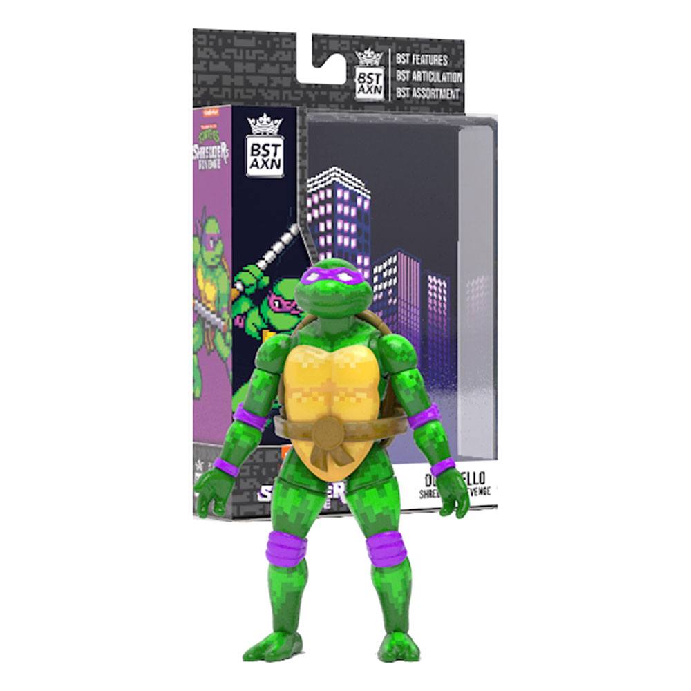 Tortues Ninja figurine BST AXN NES 8-Bit Donatello Exclusive 13 cm