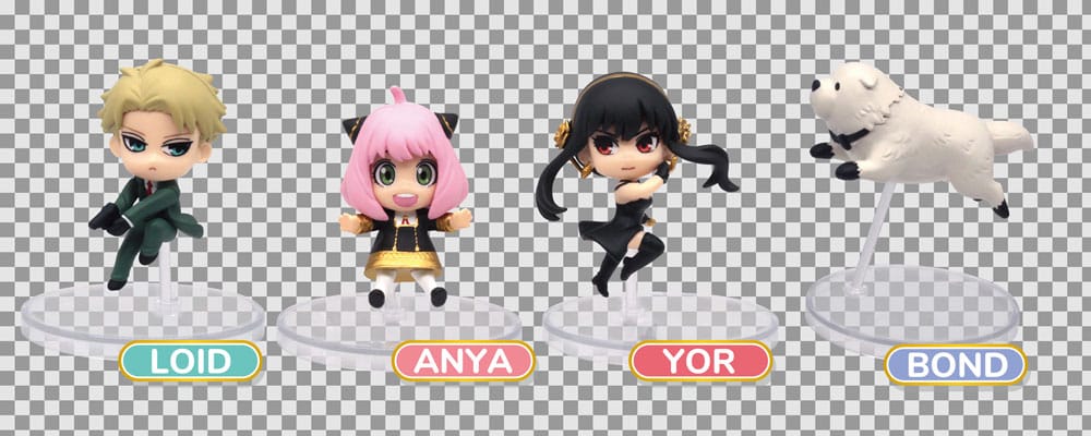 Spy x Family assortiment figurines Twinchees Hoppin' 5 cm (24)