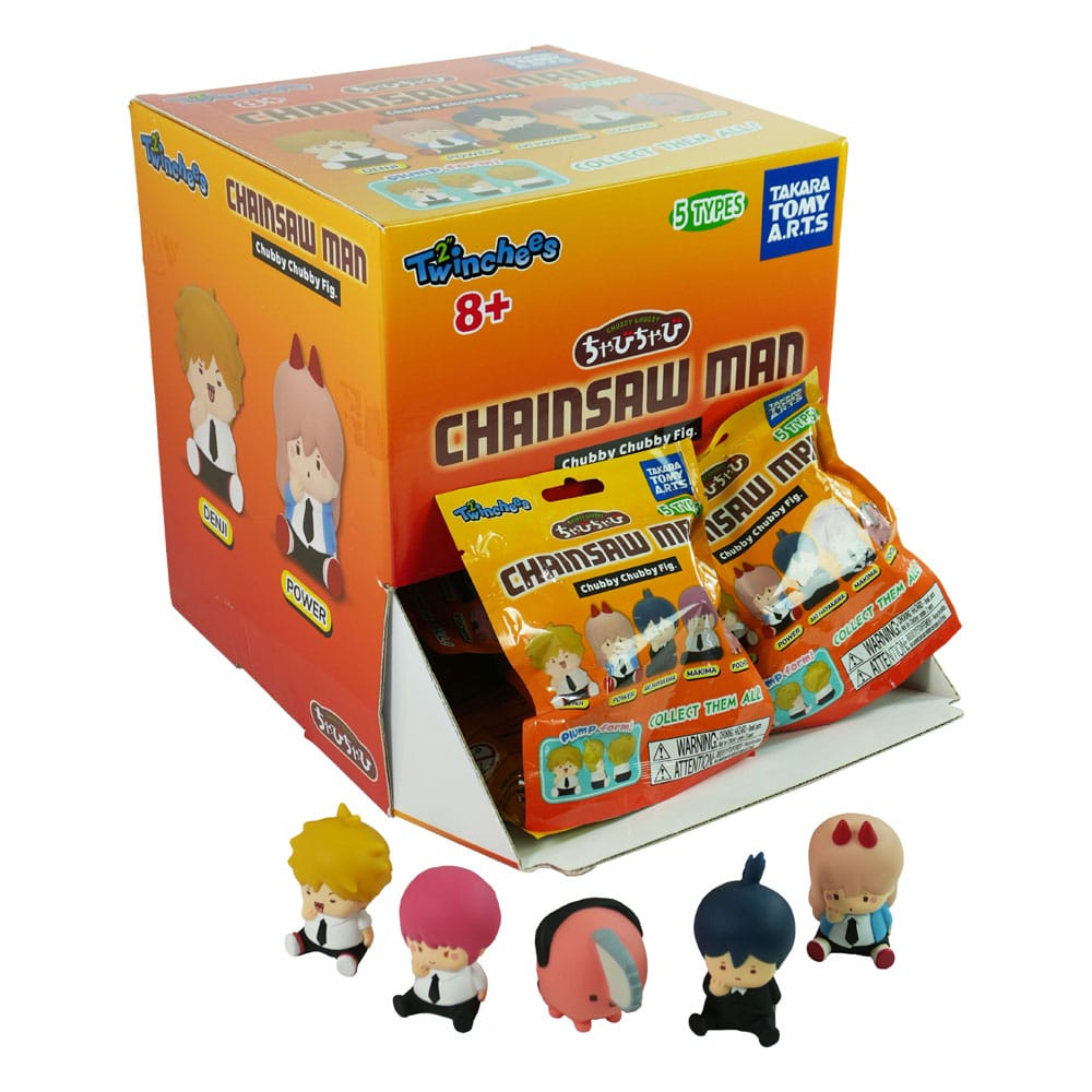 Chainsaw Man assortiment figurines Twinchees Chubby Chubby 5 cm (24)