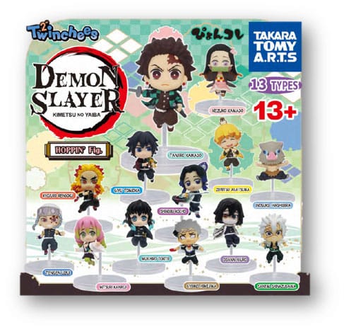 Demon Slayer: Kimetsu no Yaiba assortiment figurines Twinchees Hoppin' 5 cm (24)
