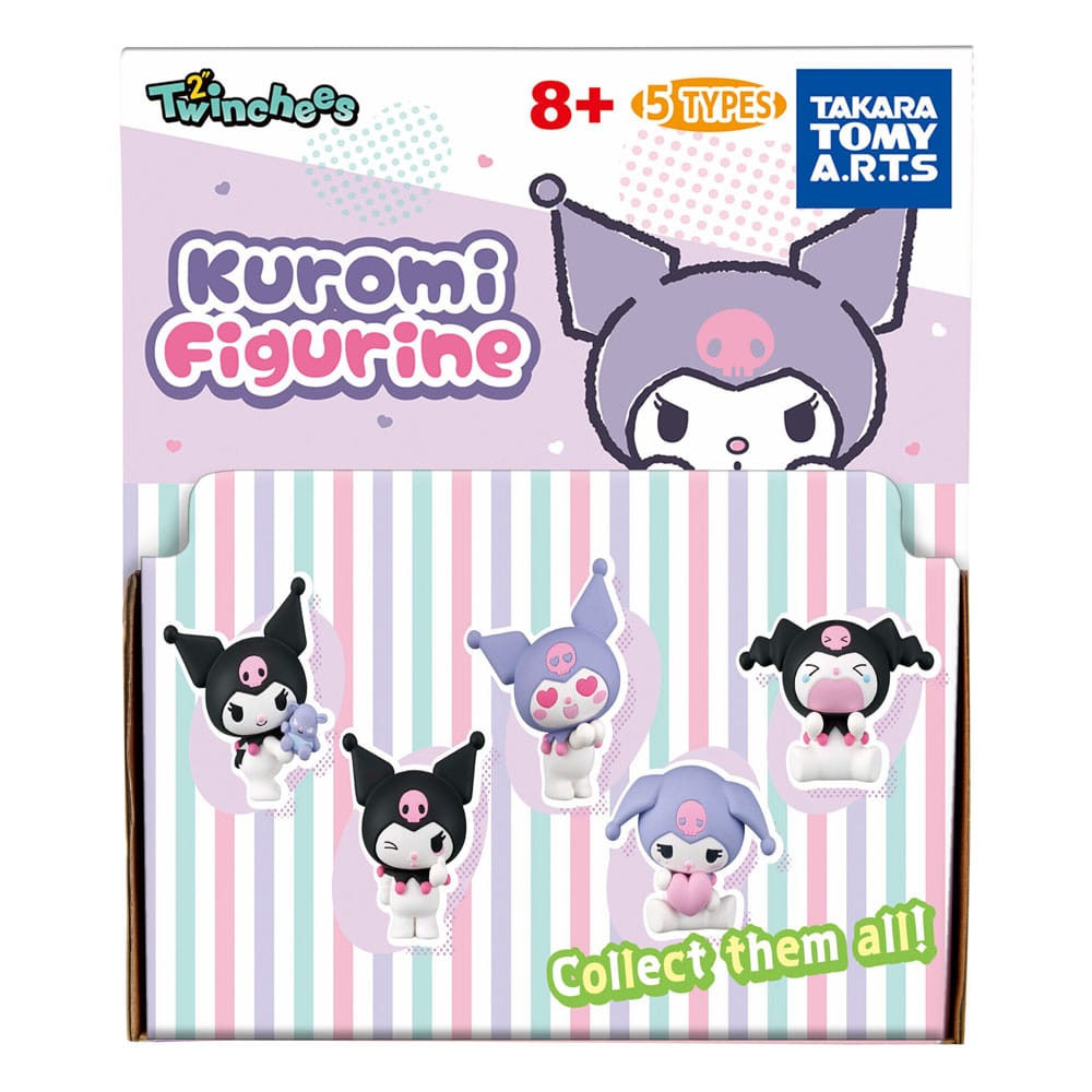 Sanrio assortiment figurines Twinchees Kuromi 5 cm (24)