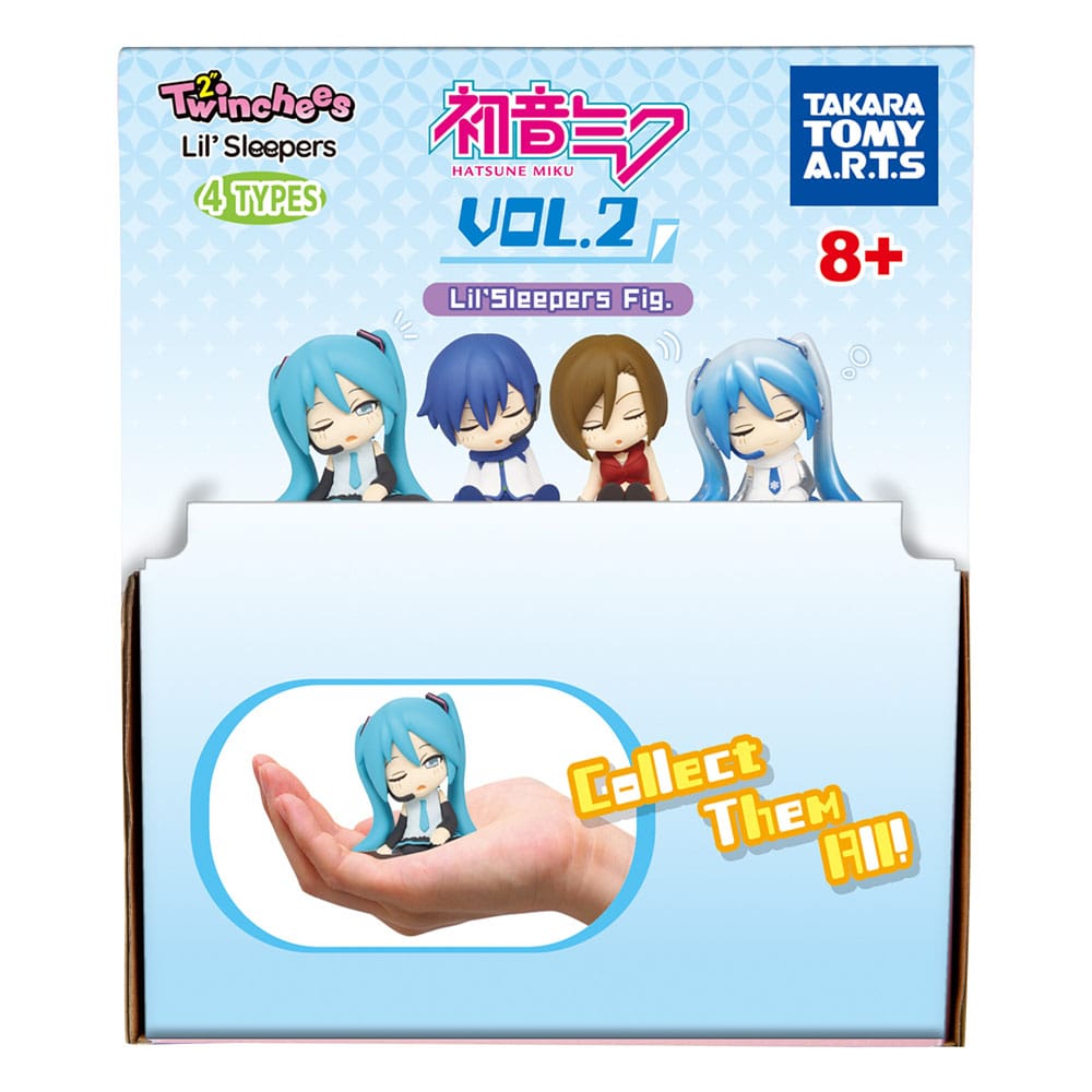 Hatsune Miku assortiment figurines Twinchees Lil' Sleepers Wave 2 5 cm (24)